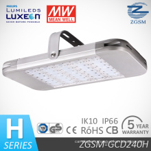 UL Dlc LED High Bay Light 240W with Philips LEDs Meanwell Driver